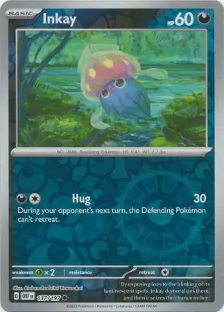 Inkay Reverse Holo 137