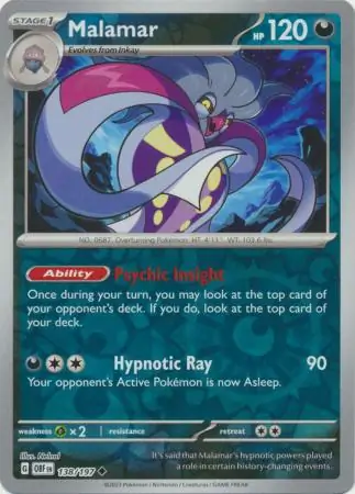 Malamar Reverse Holo 138 Normal