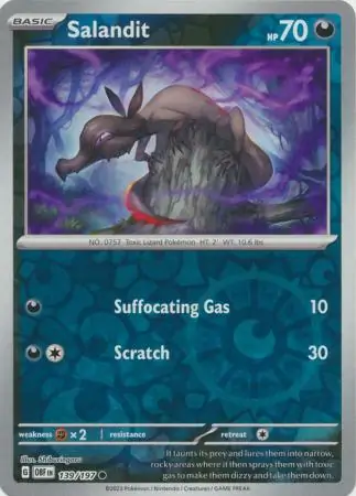 Salandit Reverse Holo 139
