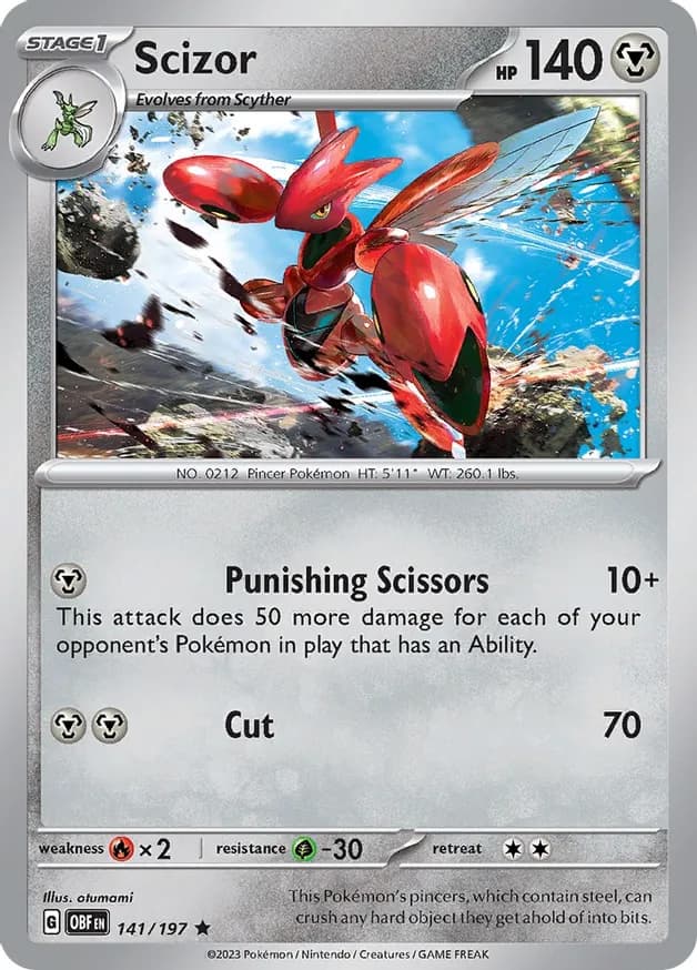 Scizor 141 Normal