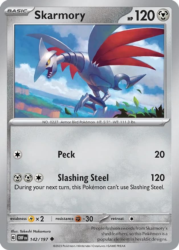 Skarmory 142 Normal