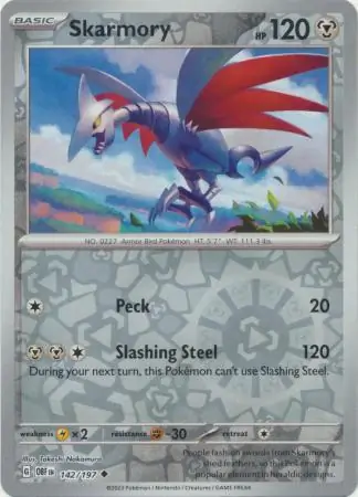 Skarmory Reverse Holo 142