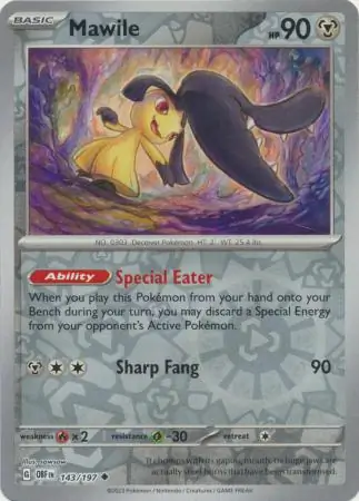 Mawile Reverse Holo 143 Normal