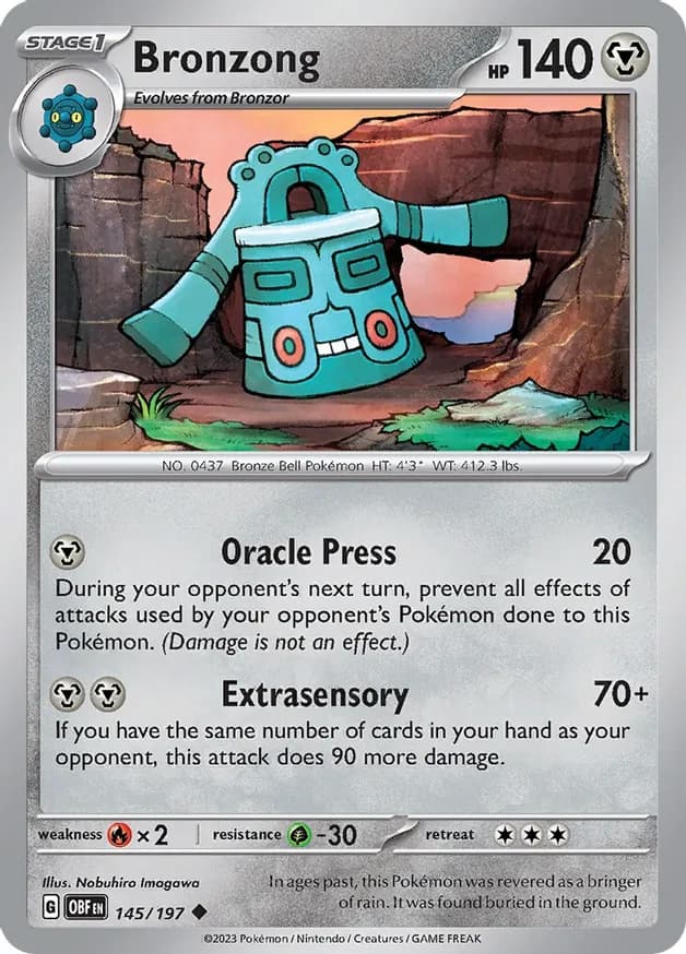 Bronzong 145 Normal