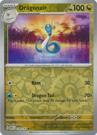 Dragonair Reverse Holo 158