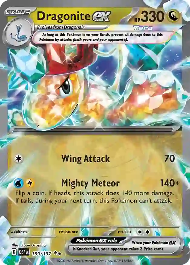 Dragonite ex 159 Normal