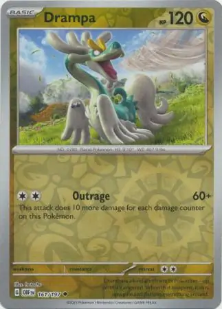 Drampa Reverse Holo 161 Normal