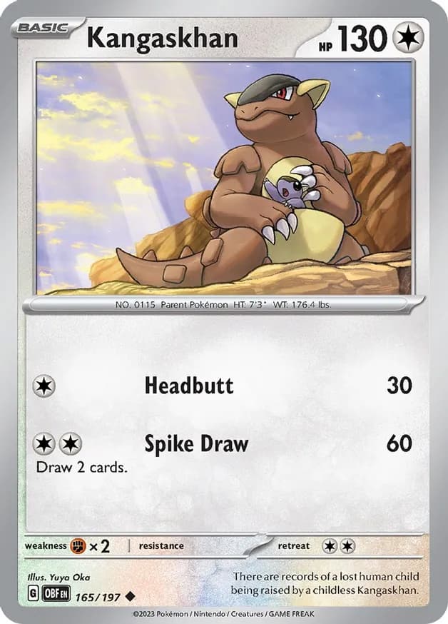 Kangaskhan 165 Normal