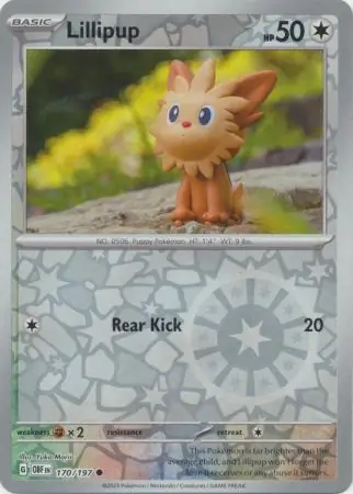 Lillipup Reverse Holo 170 Normal