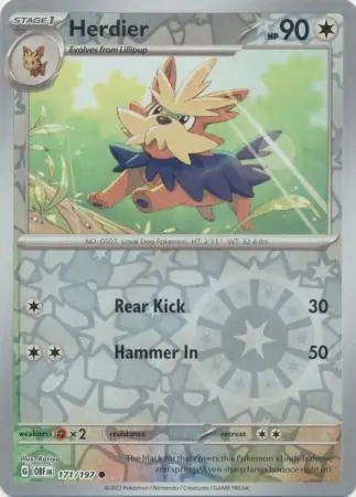 Herdier Reverse Holo 171 Normal