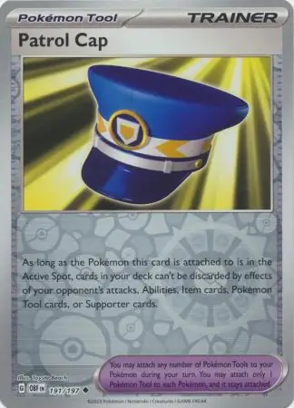 Patrol Cap Reverse Holo 191 Normal