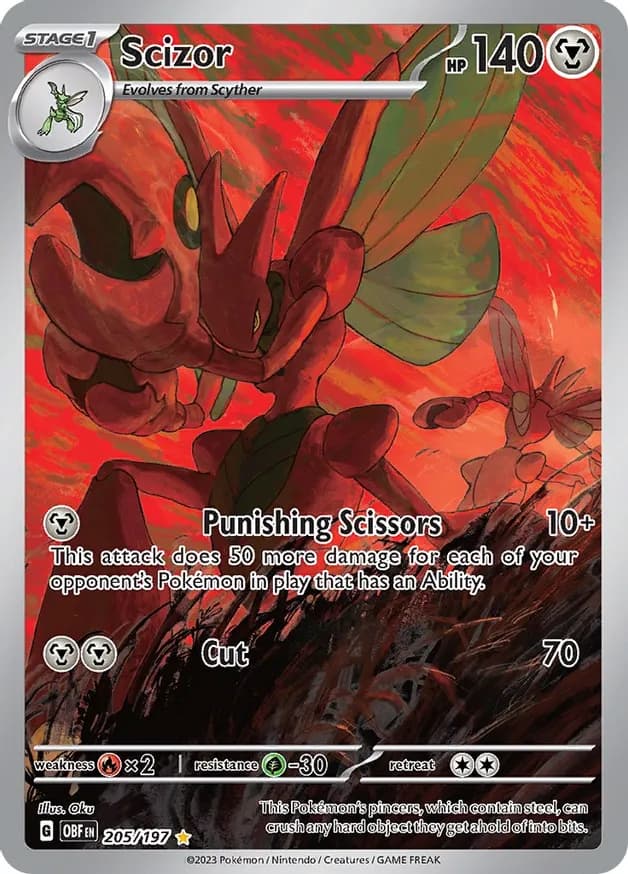 Scizor 205 Normal