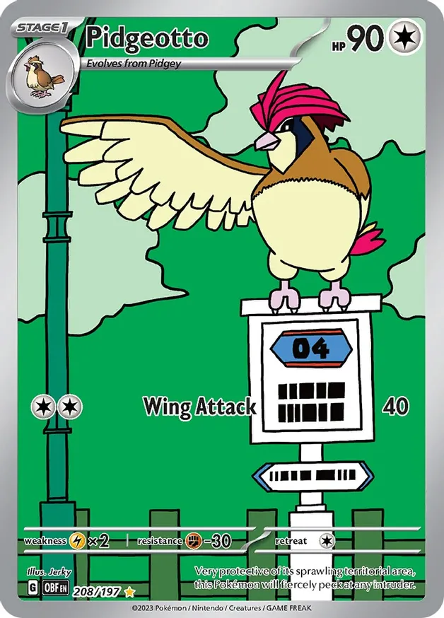 Pidgeotto 208