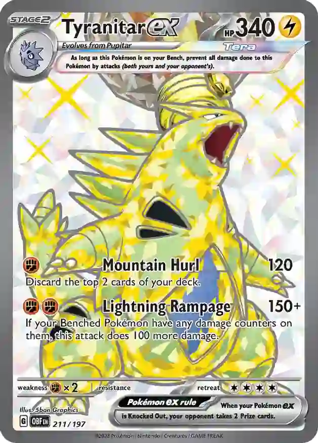 Tyranitar ex 211