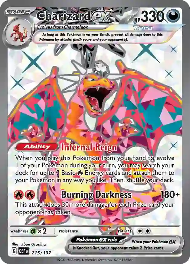 Charizard ex 215 Normal