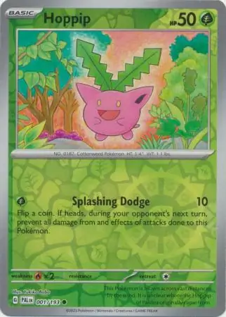 Hoppip Reverse Holo 001 Normal