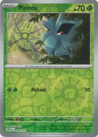 Pineco Reverse Holo 004 Normal