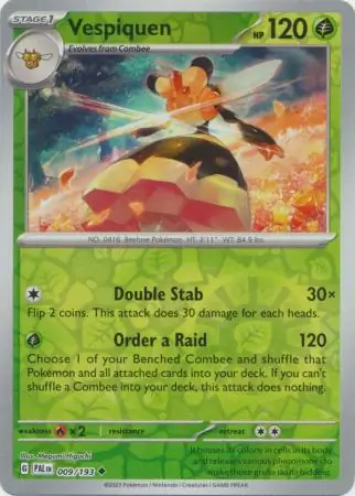 Vespiquen Reverse Holo 009 Normal