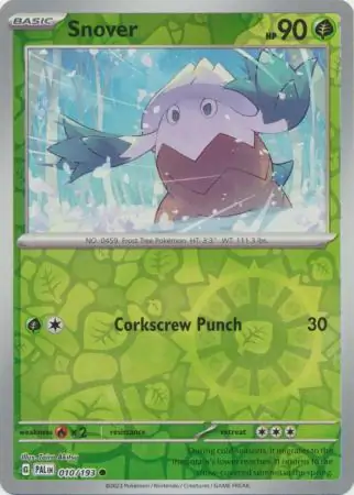 Snover Reverse Holo 010 Normal