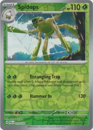 Spidops Reverse Holo 018 Normal