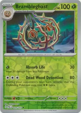 Brambleghast Reverse Holo 024 Normal