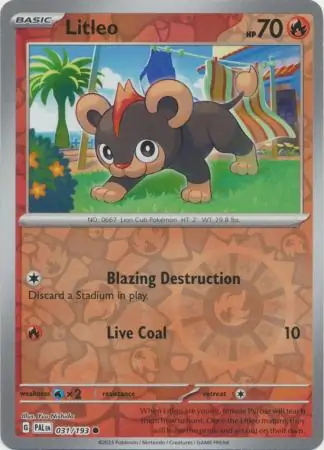 Litleo Reverse Holo 031