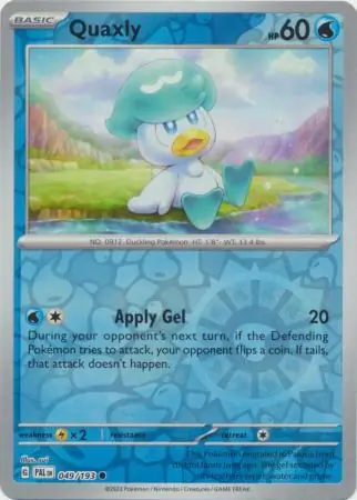 Quaxly Reverse Holo 049