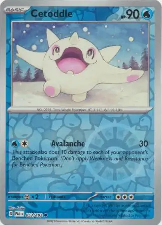 Cetoddle Reverse Holo 053