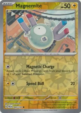 Magnemite Reverse Holo 065 Normal