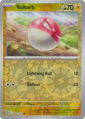 Voltorb Reverse Holo 066 Normal
