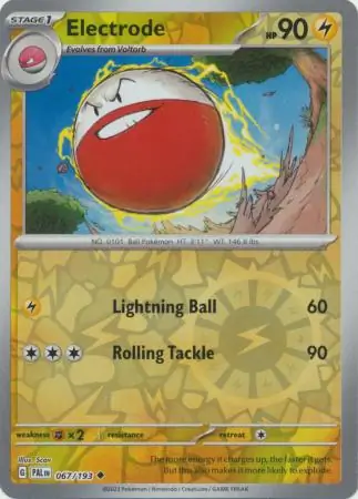 Electrode Reverse Holo 067 Normal