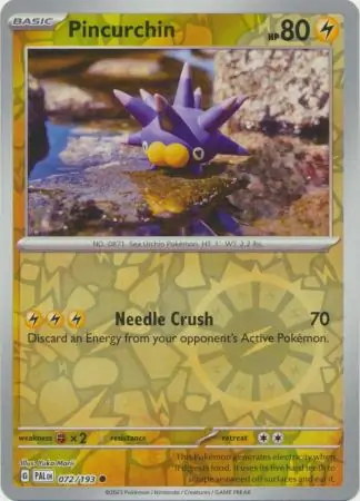 Pincurchin Reverse Holo 072