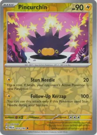 Pincurchin Reverse Holo 073