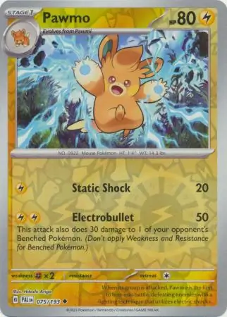 Pawmo Reverse Holo 075 Normal