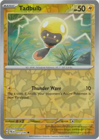 Tadbulb Reverse Holo 077 Normal