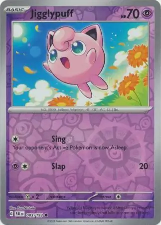 Jigglypuff Reverse Holo 083 Normal