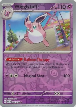 Wigglytuff Reverse Holo 084