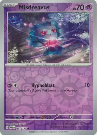 Misdreavus Reverse Holo 087 Normal