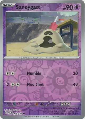 Sandygast Reverse Holo 095 Normal