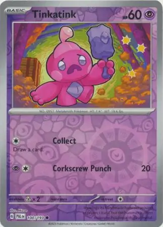 Tinkatink Reverse Holo 100 Normal