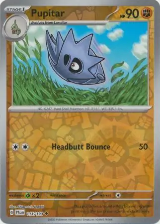 Pupitar Reverse Holo 111