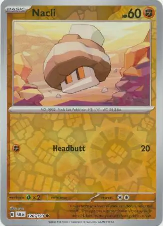 Nacli Reverse Holo 120 Normal