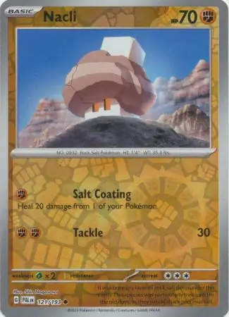 Nacli Reverse Holo 121