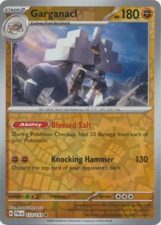 Garganacl Reverse Holo 123 Normal