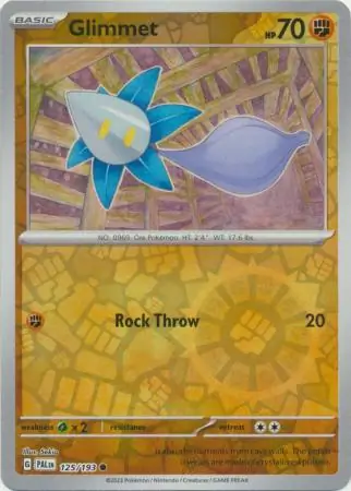 Glimmet Reverse Holo 125