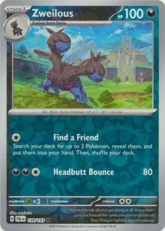 Zweilous Reverse Holo 139