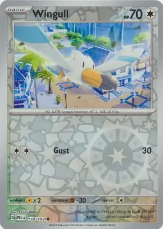 Wingull Reverse Holo 158 Normal