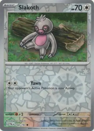 Slakoth Reverse Holo 160