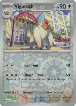 Vigoroth Reverse Holo 161 Normal