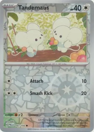Tandemaus Reverse Holo 167 Normal